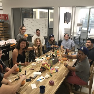 Office Halloween Pumpkin Decorating Party Celebration