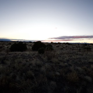 Desert Twilight Over New Mexico High Country