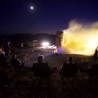 Fireworks Show in the Desert