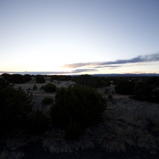 Desert Twilight Over the New Mexico High Desert