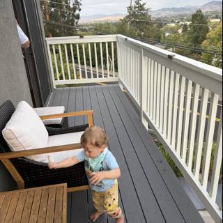 Golden Hour on the Balcony
