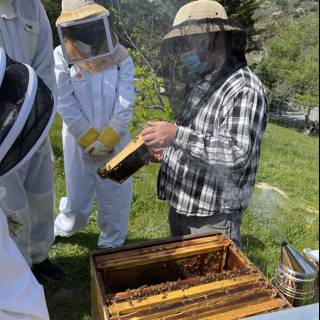 Beekeeper in the Fields