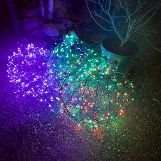 Illuminated Whimsy in the Garden