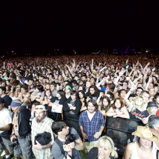 Coachella Crowd Rocks Out Under the Night Sky