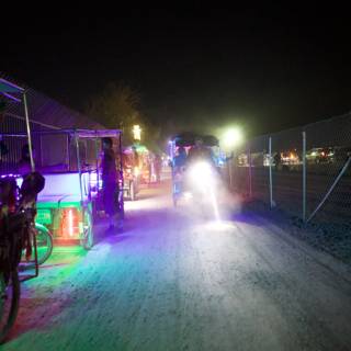 Neon Nights: Cycling through Coachella 2024
