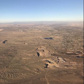 A Bird's Eye View of a Desert Oasis