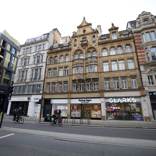 Historic Architecture Along London High Street