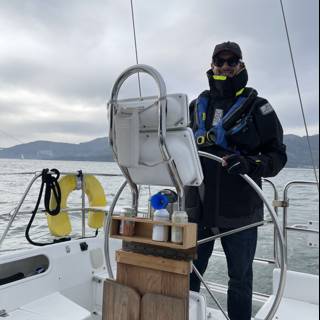 Captain Dave B sets sail on San Francisco Bay