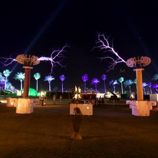 Electric Palm Trees
