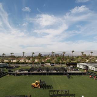 Coachella Stage in the Vast Field
