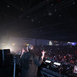 DJ Commands Massive Indoor Festival Crowd at Wobbleland