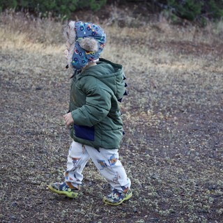 Little Explorer Trekking Through Mt. Diablo Wilderness