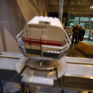 Blurred Model Display at Chabot Space Center