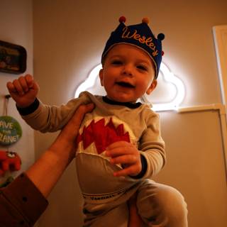 King for the Day: Wesley's First Birthday Celebration