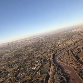 A Bird's Eye View of South Valley, New Mexico