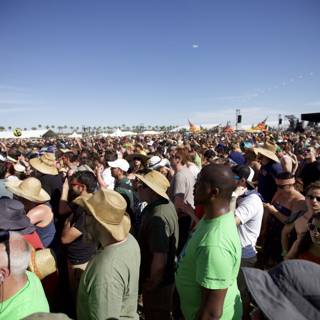 Coachella Crowd Enjoying the Music