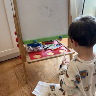 Young Artist at Work