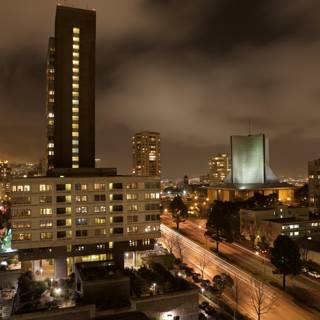 Nighttime in the Urban Metropolis