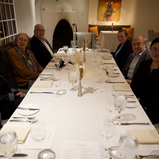 Elegant Dinner Gathering at Upscale Santa Fe Restaurant