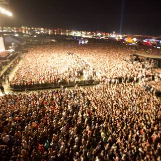 Massive Crowd Rocks Out at Coachella Music Festival