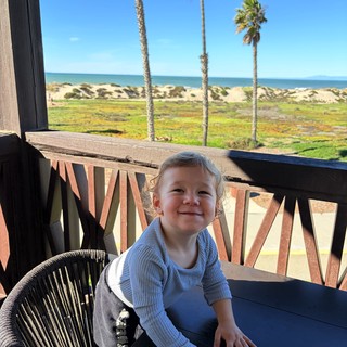 California coastal restaurant or beachside café