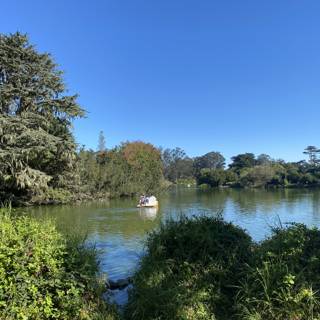 Tranquil Canoe Ride in Golden Gate Park