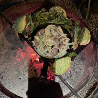 Rustic Campfire Feast