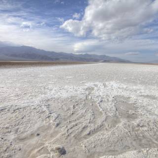 Serene Beauty of Death Valley Salt Flats