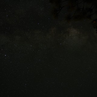 Milky Way Glows Over Lassen Volcanic Night Sky