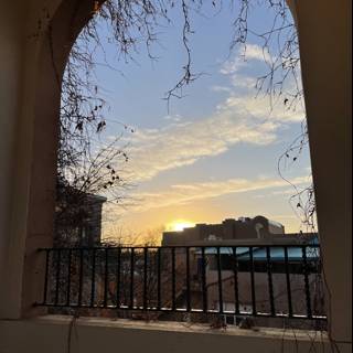 Sunset Through the Archway