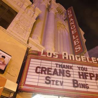 Creams HPPA Advertisement Shines in the Night Sky