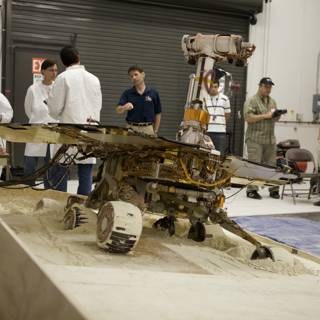 The Unstuck Mars Rover Gets a Check-Up