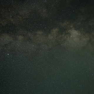 Milky Way Arches Over Lassen Volcanic Night Sky