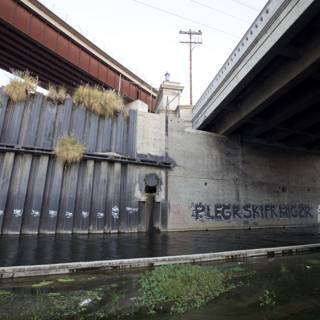 Graffiti on the River Bridge
