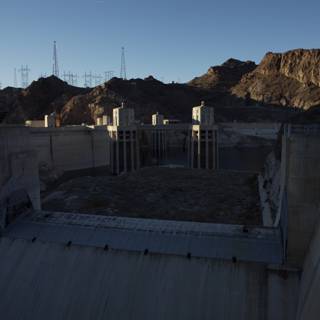 Majestic Hoover Dam at Sunset
