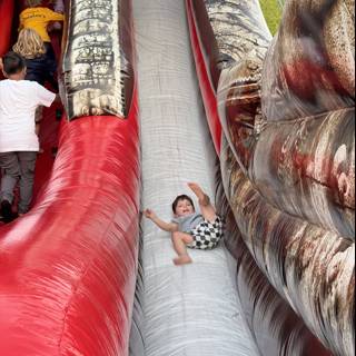Excitement on the Slide