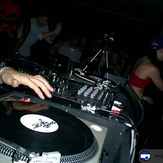 DJ Spins the Night Away