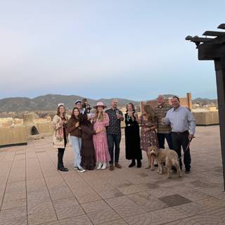 A Rooftop Gathering in Santa Fe