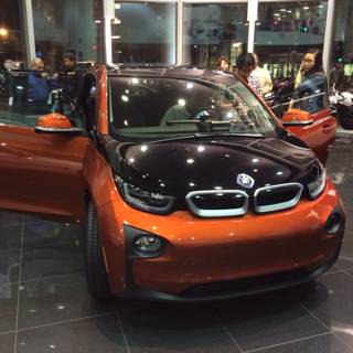 The Sleek and Sporty BMW i3 on Display at the California Car Showroom