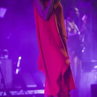 Solange Belts Out on Stage