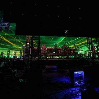Green Laser Light Show at Wobbleland Festival 2026