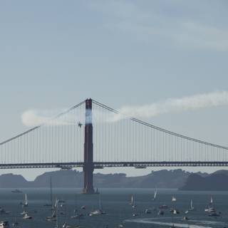 Soaring High Over Golden Gate