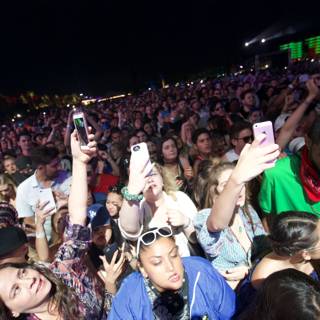 Snap Happy Crowd at Coachella