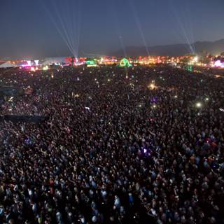 The Electrifying Crowd at Coachella Music Festival