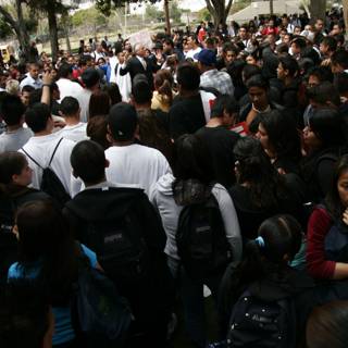 2006 School Walkout Crowd