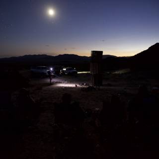 Moonlit Night in the Desert