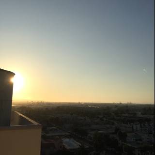 Sunset over Long Beach