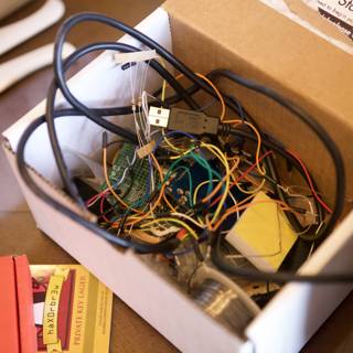 Wired up Carton