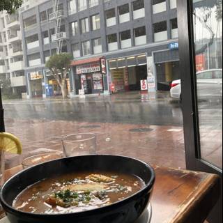 A Hot Bowl of Soup With a View