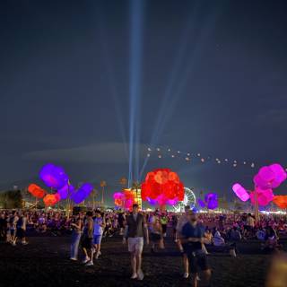 Night Illuminations at the Empire Polo Club